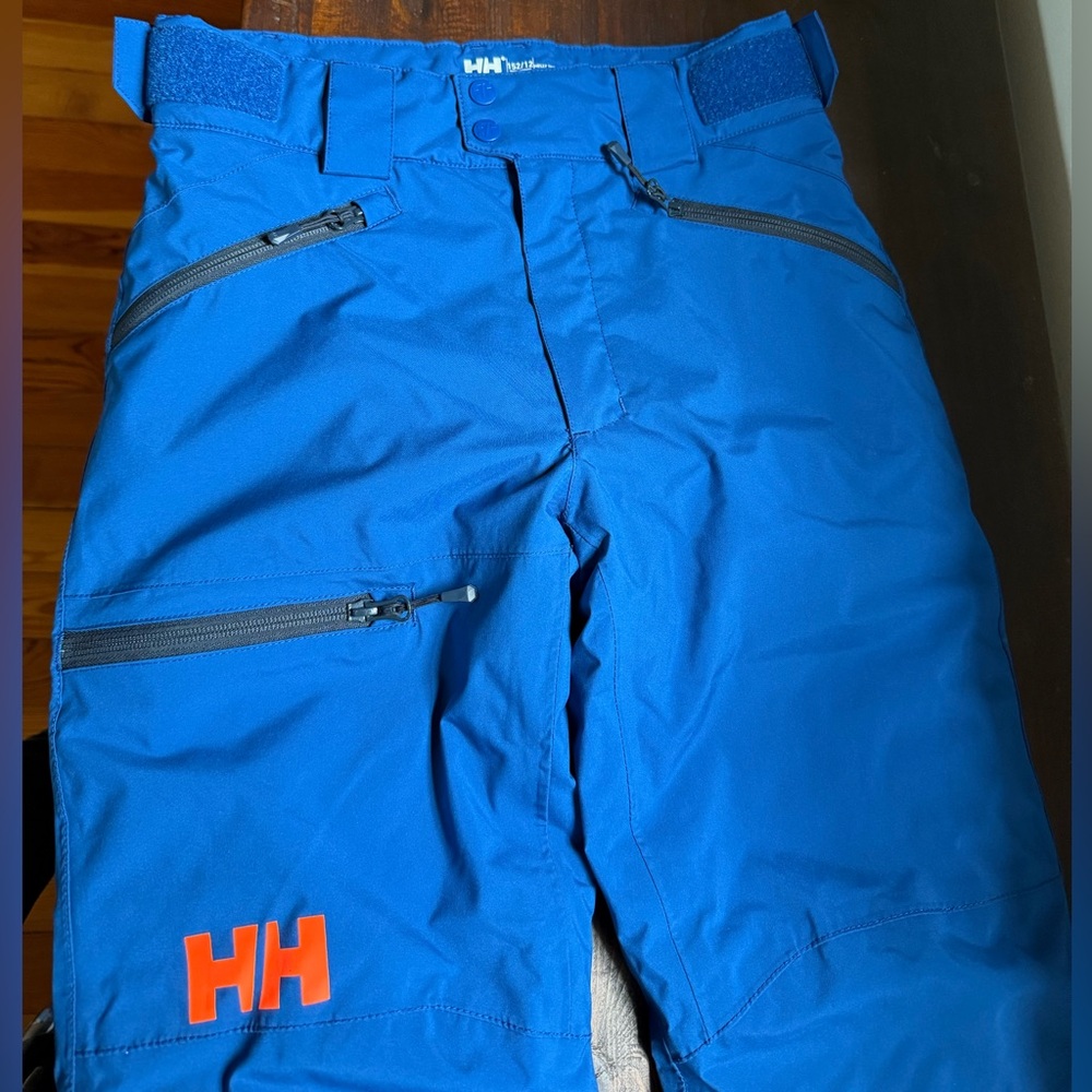 Helly Hansen Blue and Gray Ski Pants